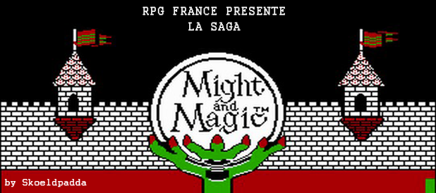 La saga Might & Magic, ch.I : Corak Saga (1/3) 1 Saga Might and magic Bannière 001