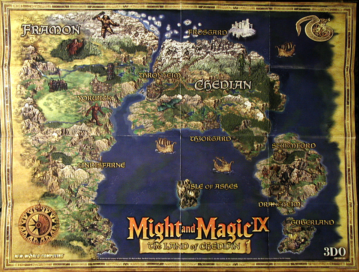 La saga Might and Magic, ch.VII : Enroth (4/4) 10 OLYMPUS DIGITAL CAMERA might and magic IX carte