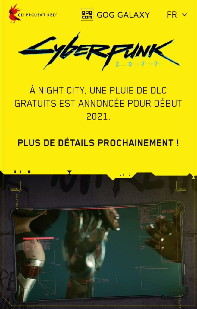 NEWS : Cyberpunk 2077, DLC en 2021 et 1.06 1 Cyberpunk2077DLC-2021-affiche