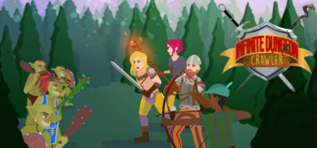 Infinite Dungeon Crawler Logo