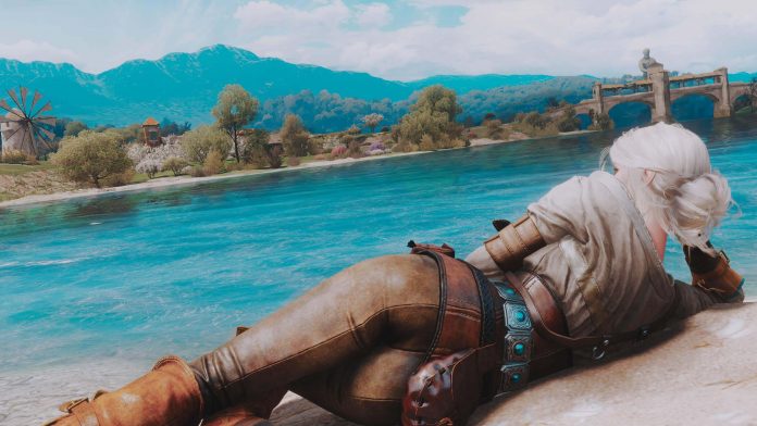 Witcher vacances été affiche
