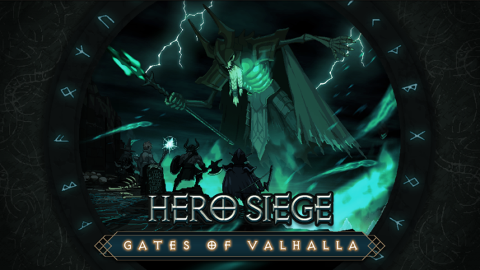 Hero Siege Gates of Valhalla Affiche