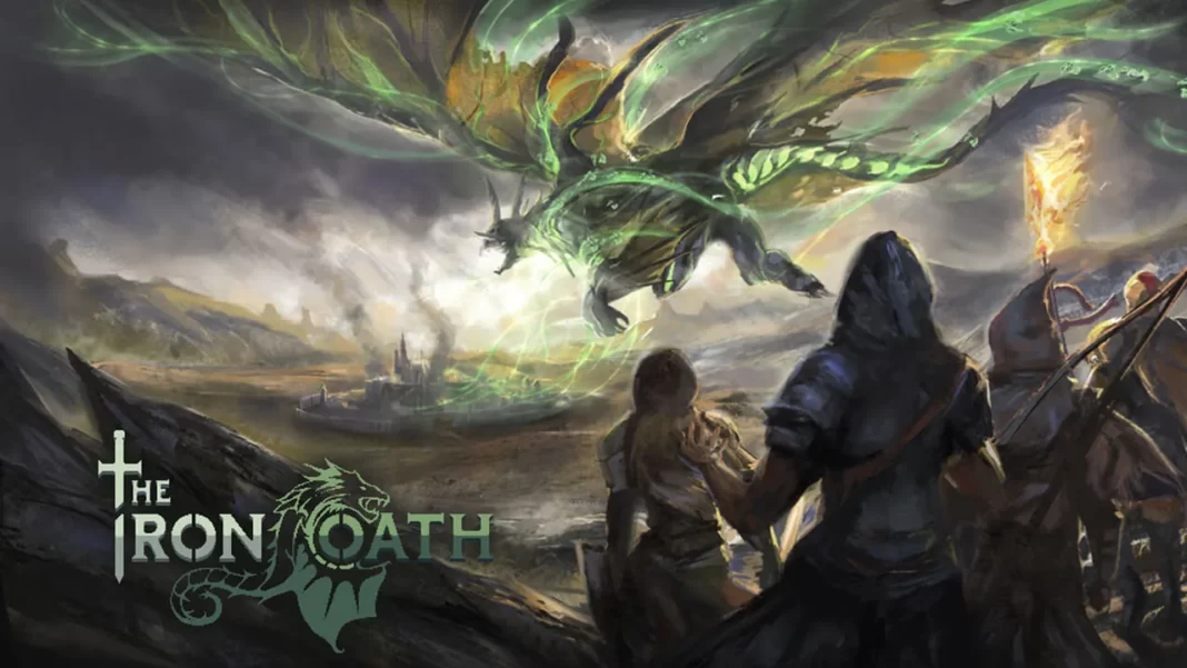 The iron oath affiche The iron oath affiche