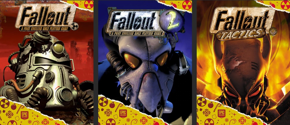 BON PLAN - Fallout 1, Fallout 2 & Fallout tactics gratuits 1 Epic Games Store Fallout