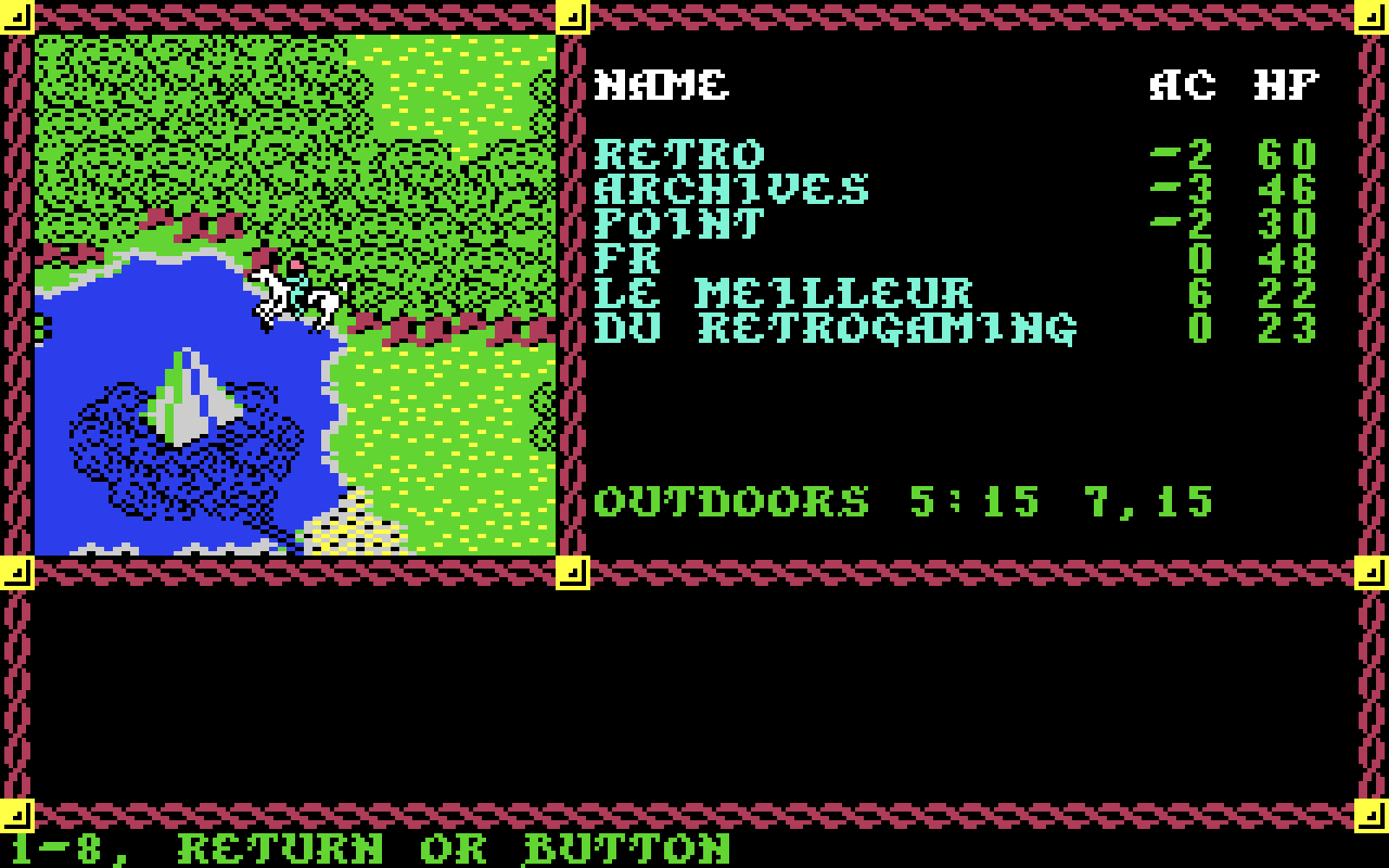 Pool of Radiance 3 02 2 | RPG Jeuxvidéo