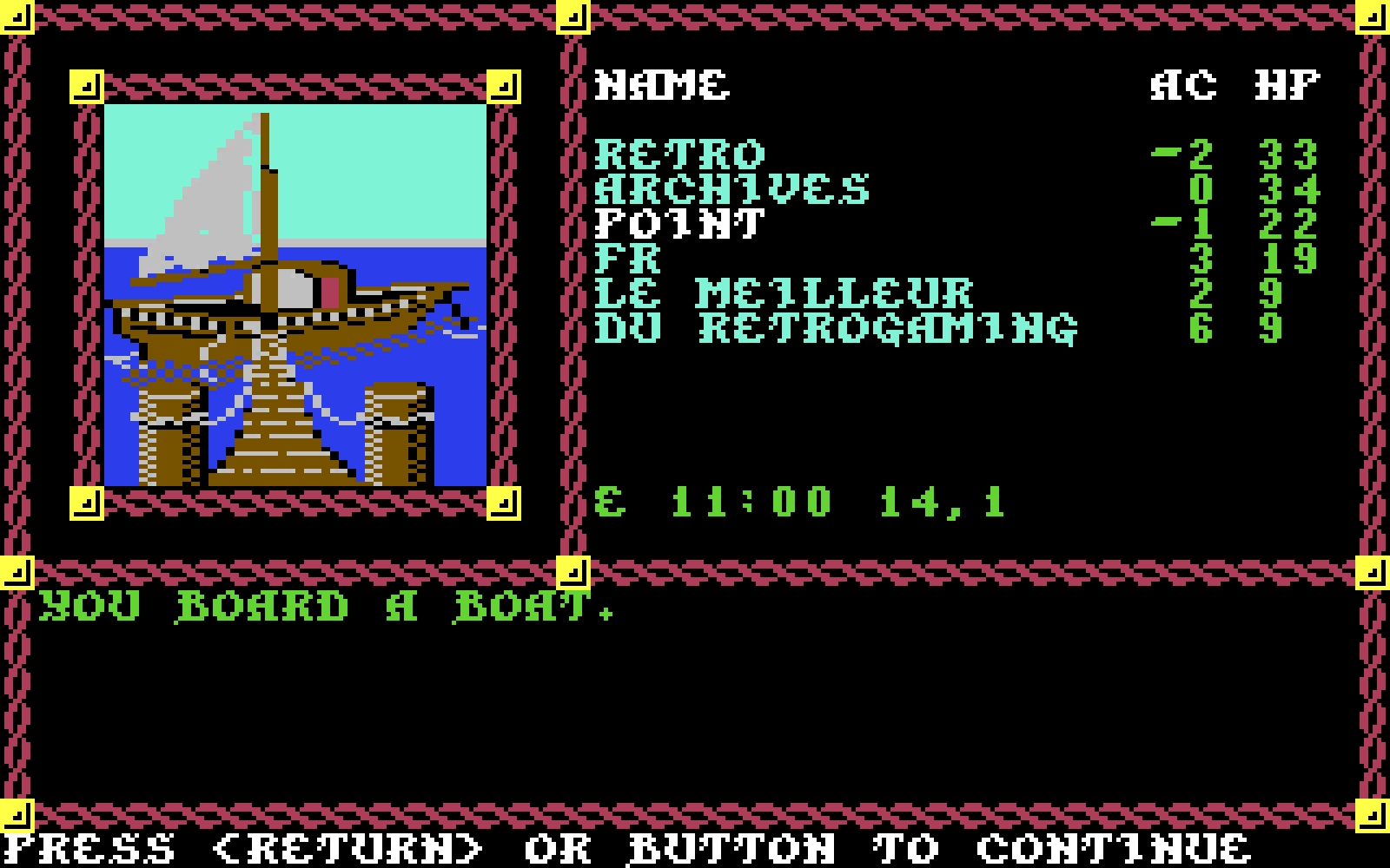 Pool of Radiance 2 11 1 | RPG Jeuxvidéo