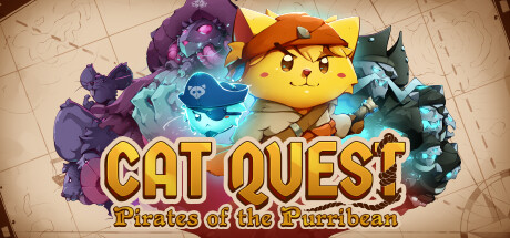Cat Quest Pirates of the Purribean logo