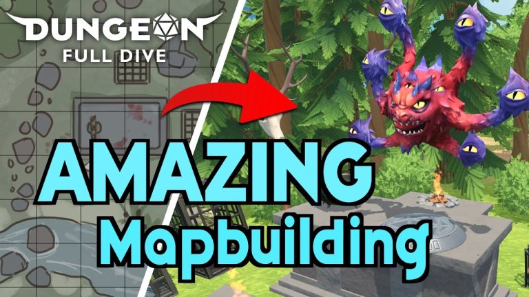 VIDEO – Dungeon Full Dive : Map Building Walkthrough
