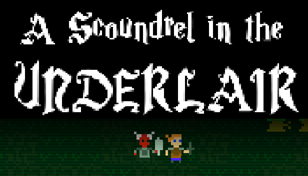 A scoundrel in the underlair logo