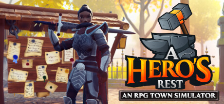 A Hero's Rest An RPG Town Simulator logo