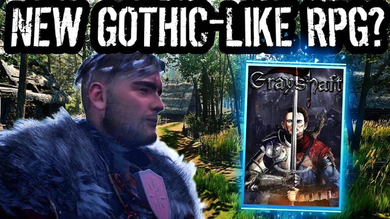 VIDEO – This NEW RPG inspired by Gothic Looks Very Promising : Grayshaft Preview