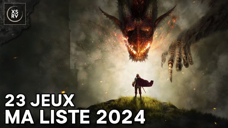 VIDEO – 23 jeux que j&rsquo;attends en 2024 …