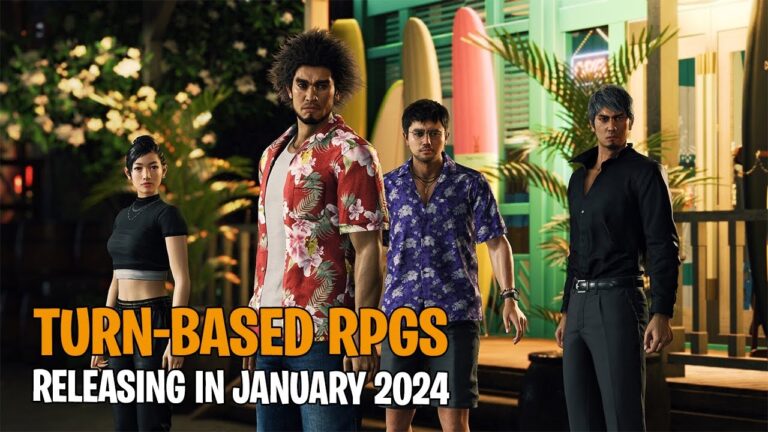 VIDEO – Top Best Turn-Based RPGs Releasing in January 2024