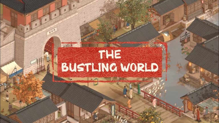 VIDEO – The Bustling World : Annoncé pour 2024