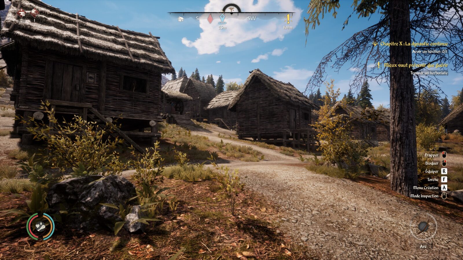 Medieval Dynasty 4 emplacement village | RPG Jeuxvidéo