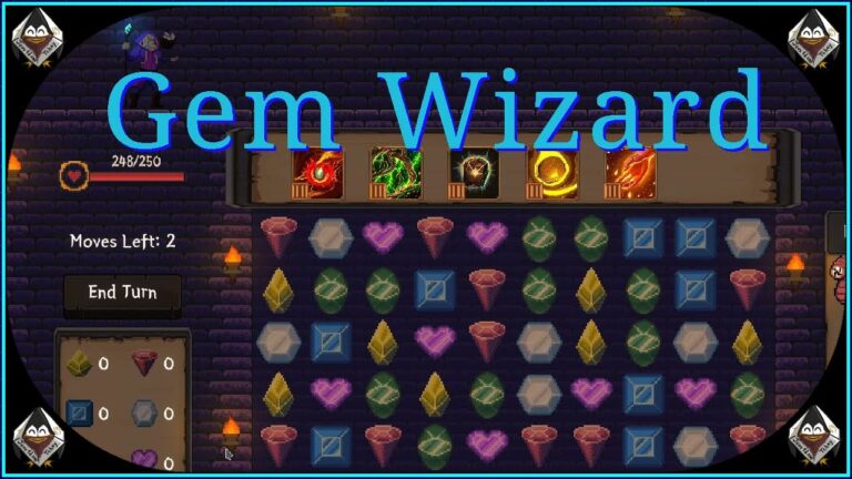 VIDEO – Gem Wizard : Match3 pour mage