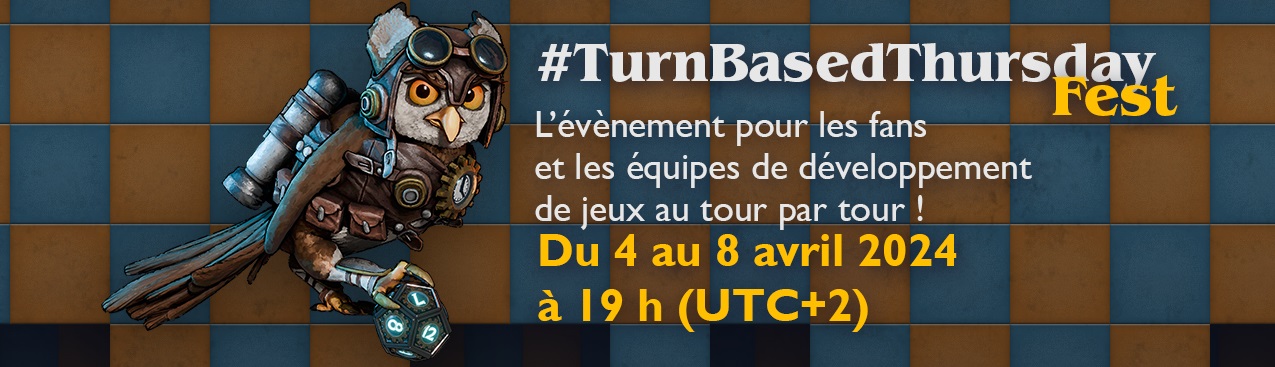 NEWS - L'évènement TurnBasedThursdayFest est arrivé 1 Turnbasedthrusdayfest logo avril 2024