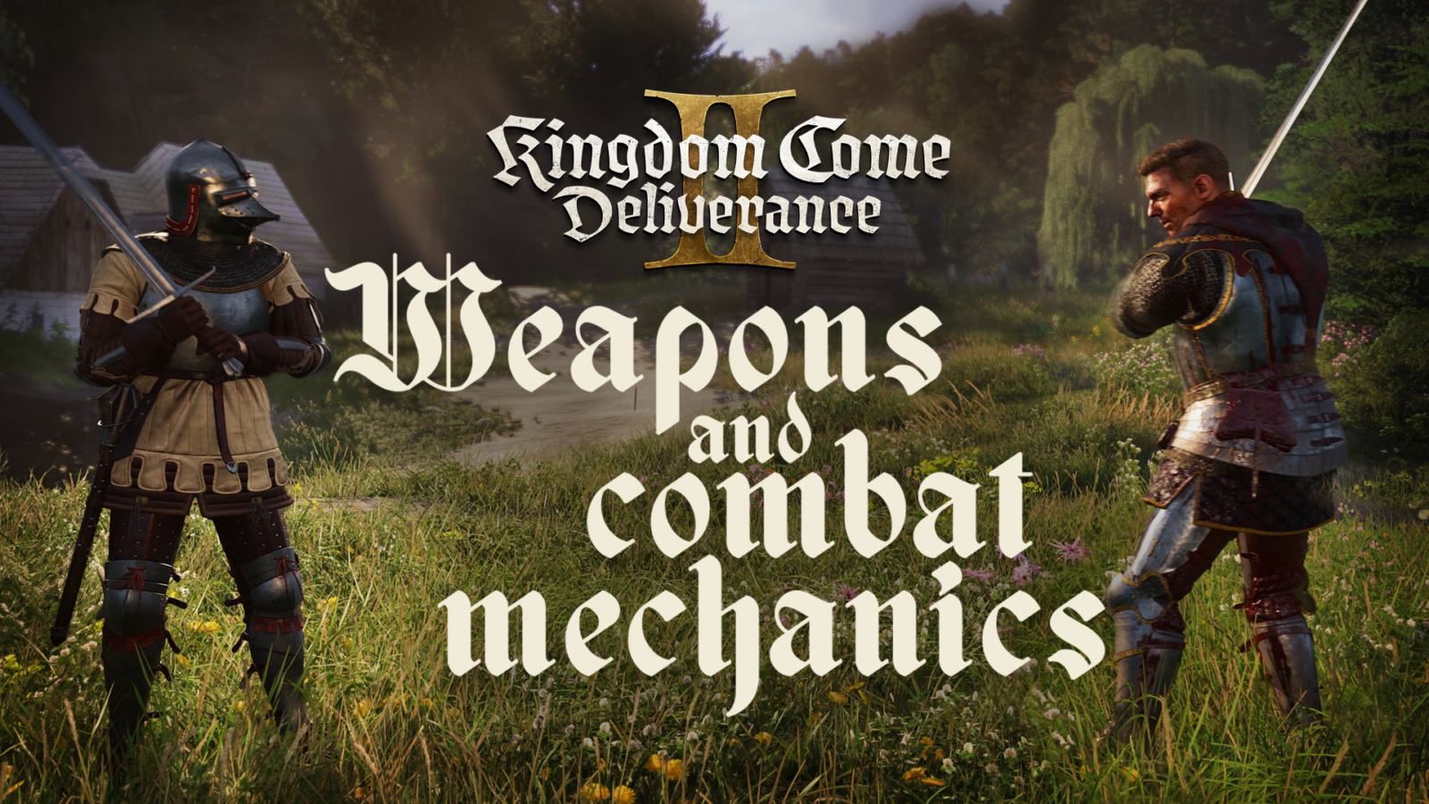 NEWS - Kingdom Come : Deliverance II : Armes et mécanismes de combat 1 image | RPG Jeuxvidéo