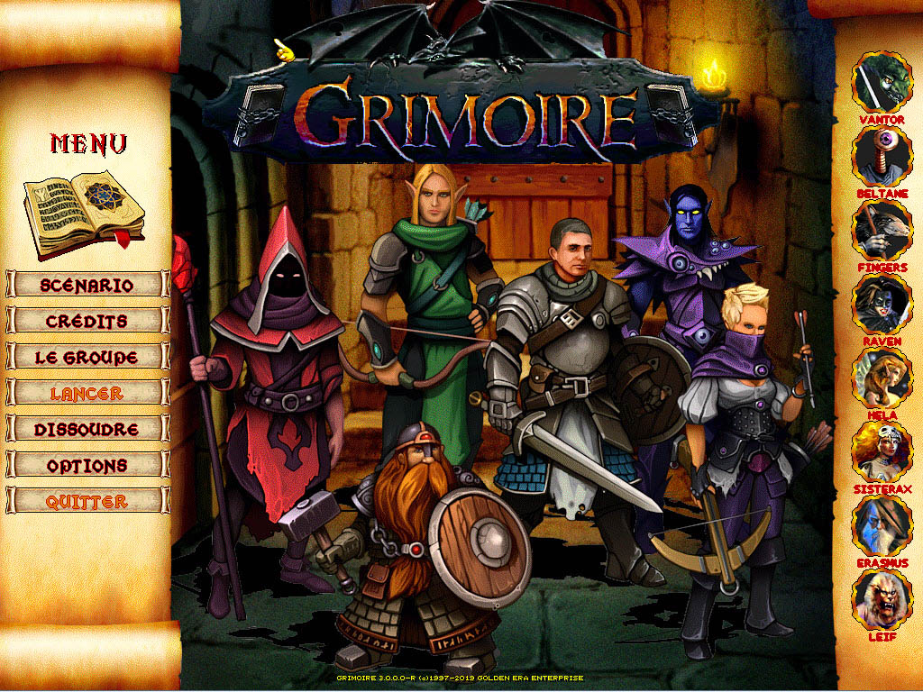 Grimoire - Heralds of the Winged Exemplar - Traduction française 2 01 Grimoire