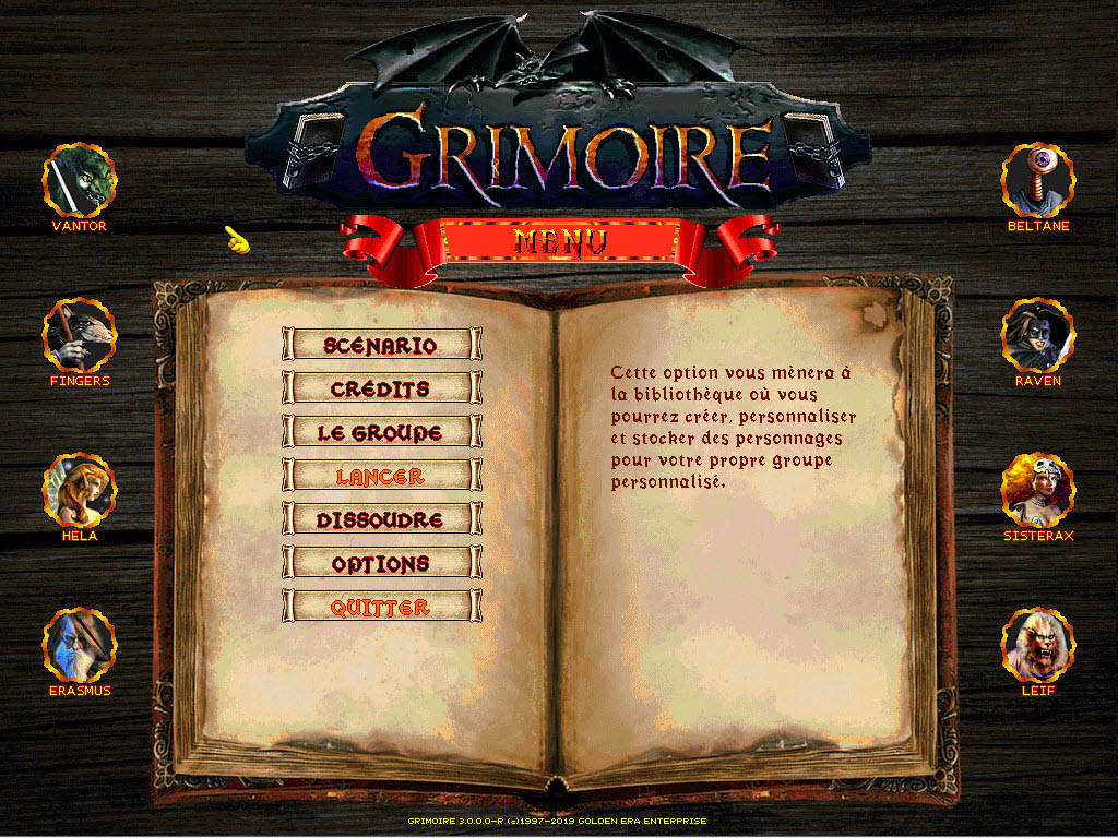 Grimoire - Heralds of the Winged Exemplar - Traduction française 6 09 Grimoire