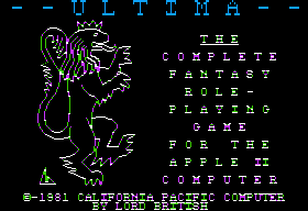 Ultima 1 par The Digital Antiquarian - Partie 1 2 Ultima 1 1000