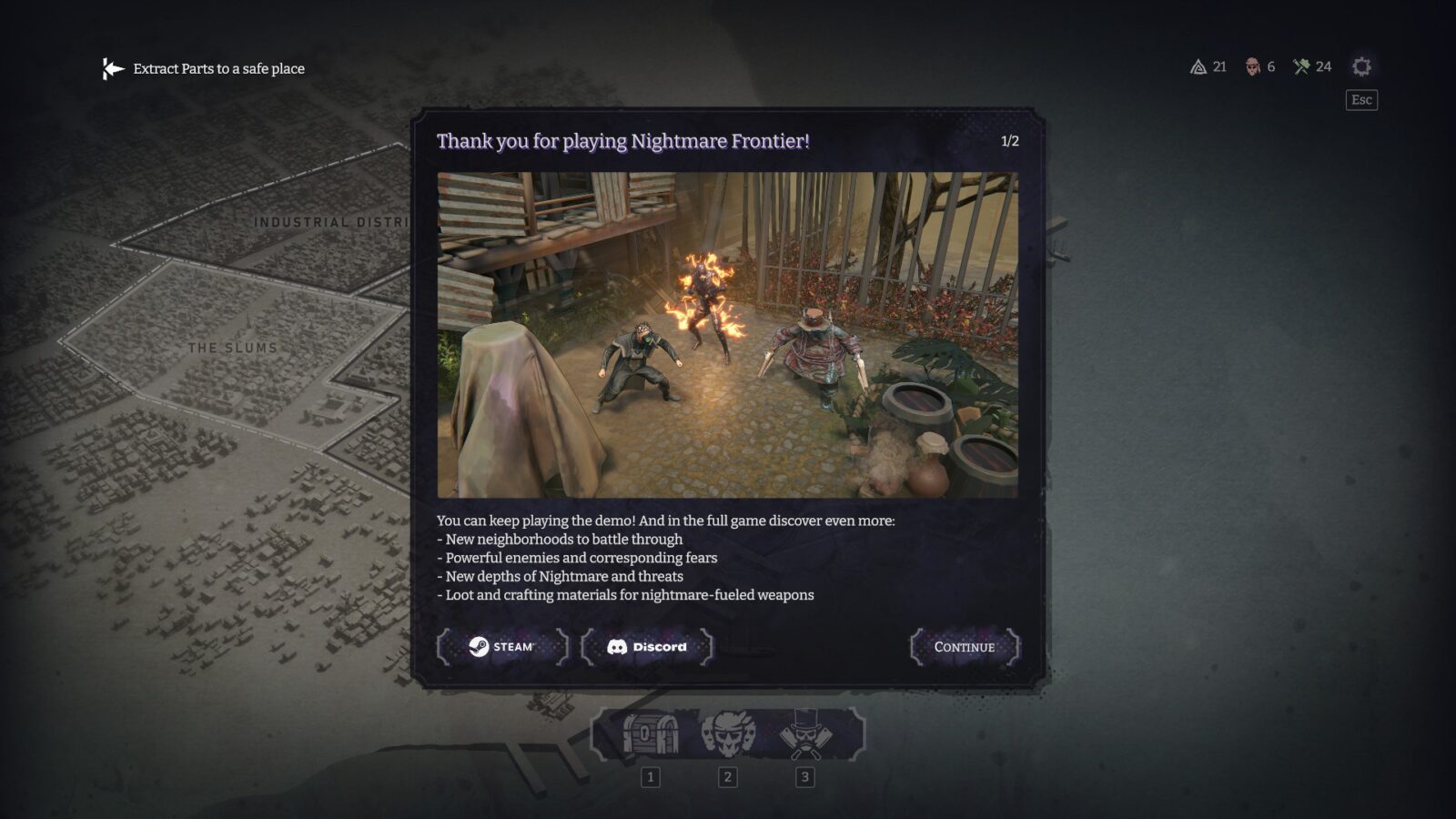 Nightmare Frontier - Avis sur la démo 3 NIGHTMARE FRONTIERS 005