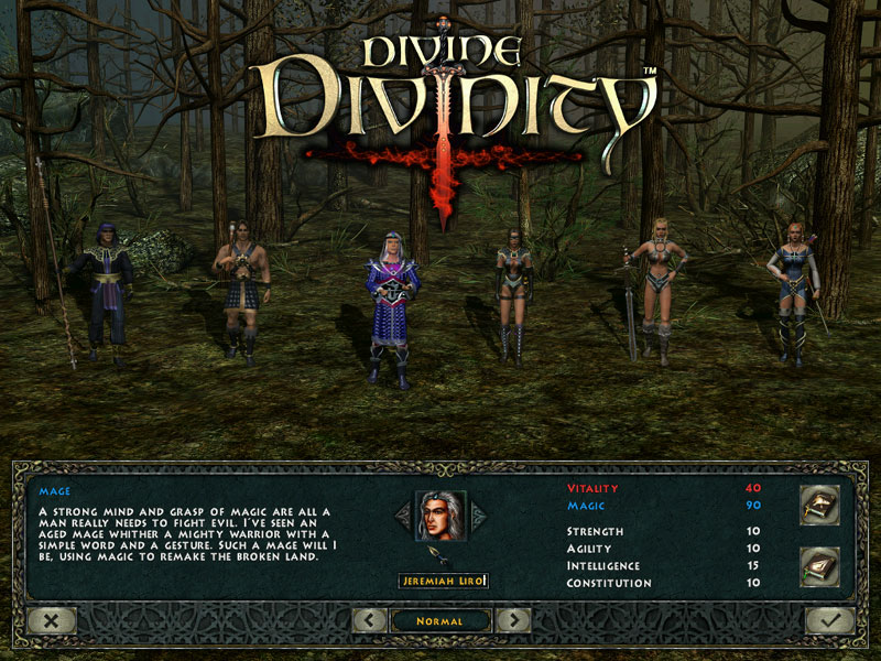 Divine Divinity - Test vidéo 1 Divine divinity Classes 201