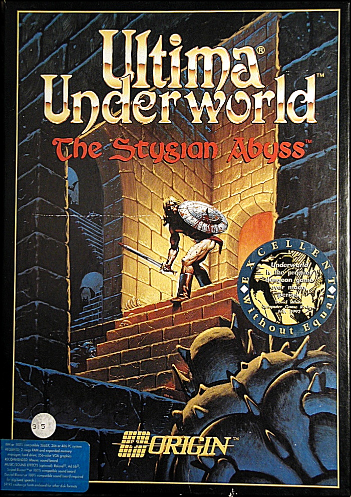 A la découverte de Looking Glass par The Digital Antiquarian - Partie 1 9 Ultima underworld logo 205