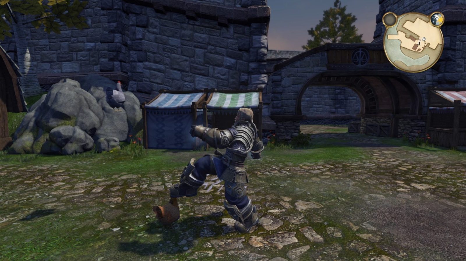 Fable - Entre héros et vilain, le RPG qui fait rire Albion 1 Fable anniversaire 001 Vol_de_poule