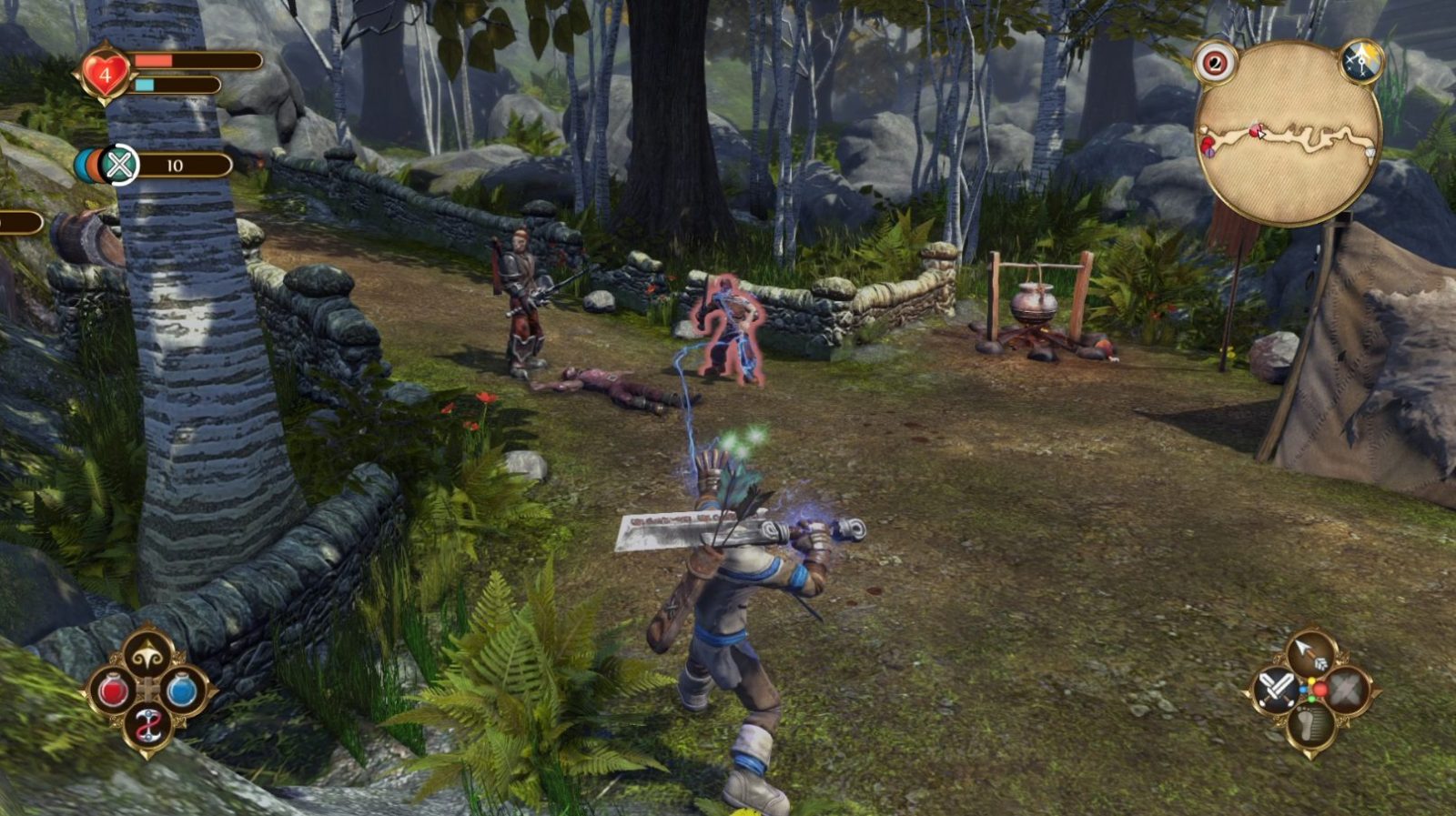 Fable - Entre héros et vilain, le RPG qui fait rire Albion 6 Fable anniversaire 006 Magie