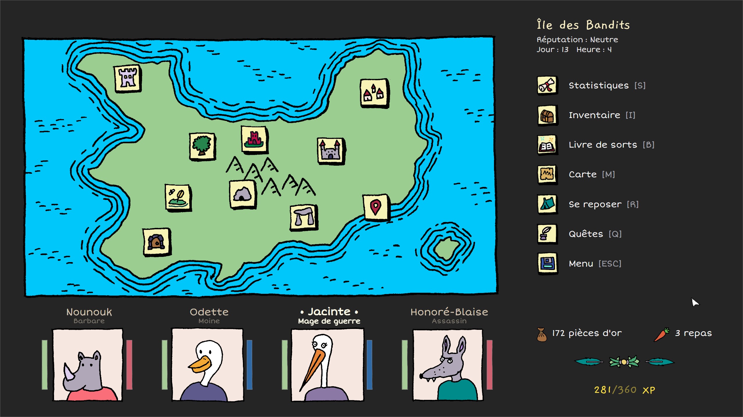 Heroes of the Seven Islands - Aperçu 1 Heroes of the seven islands 005 | RPG Jeuxvidéo