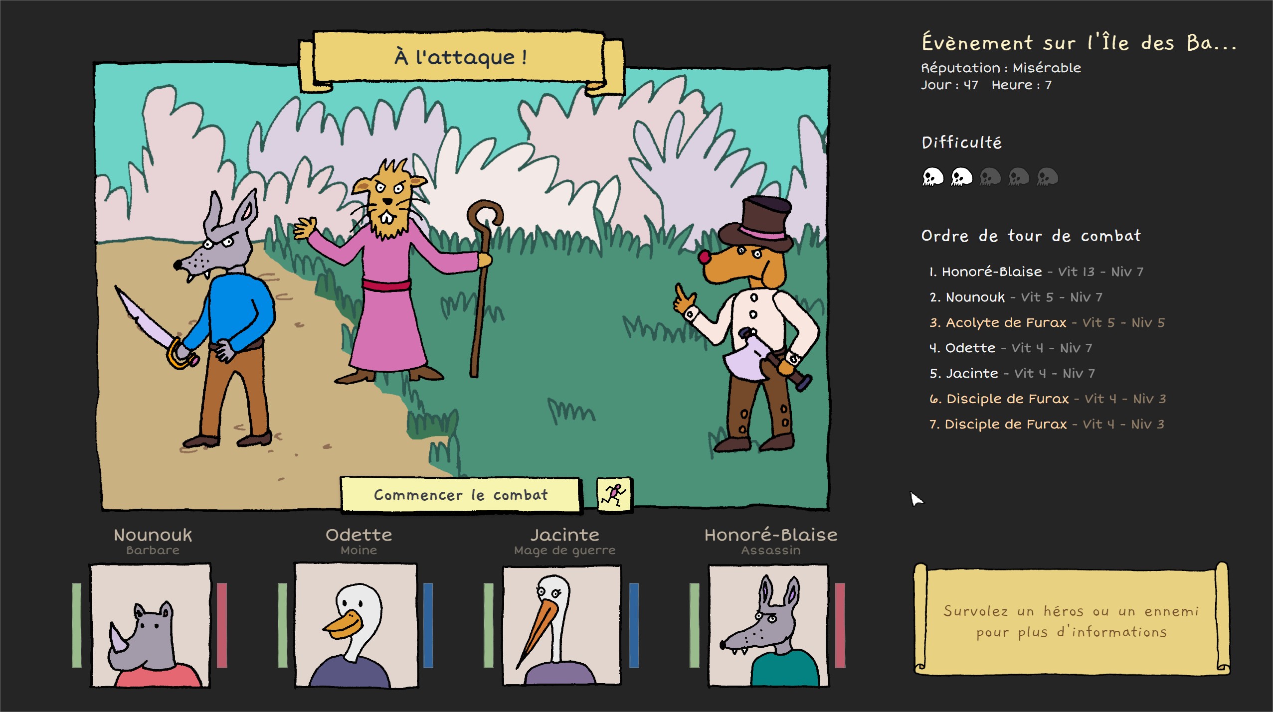 Heroes of the Seven Islands - Aperçu 3 Heroes of the seven islands 006 | RPG Jeuxvidéo