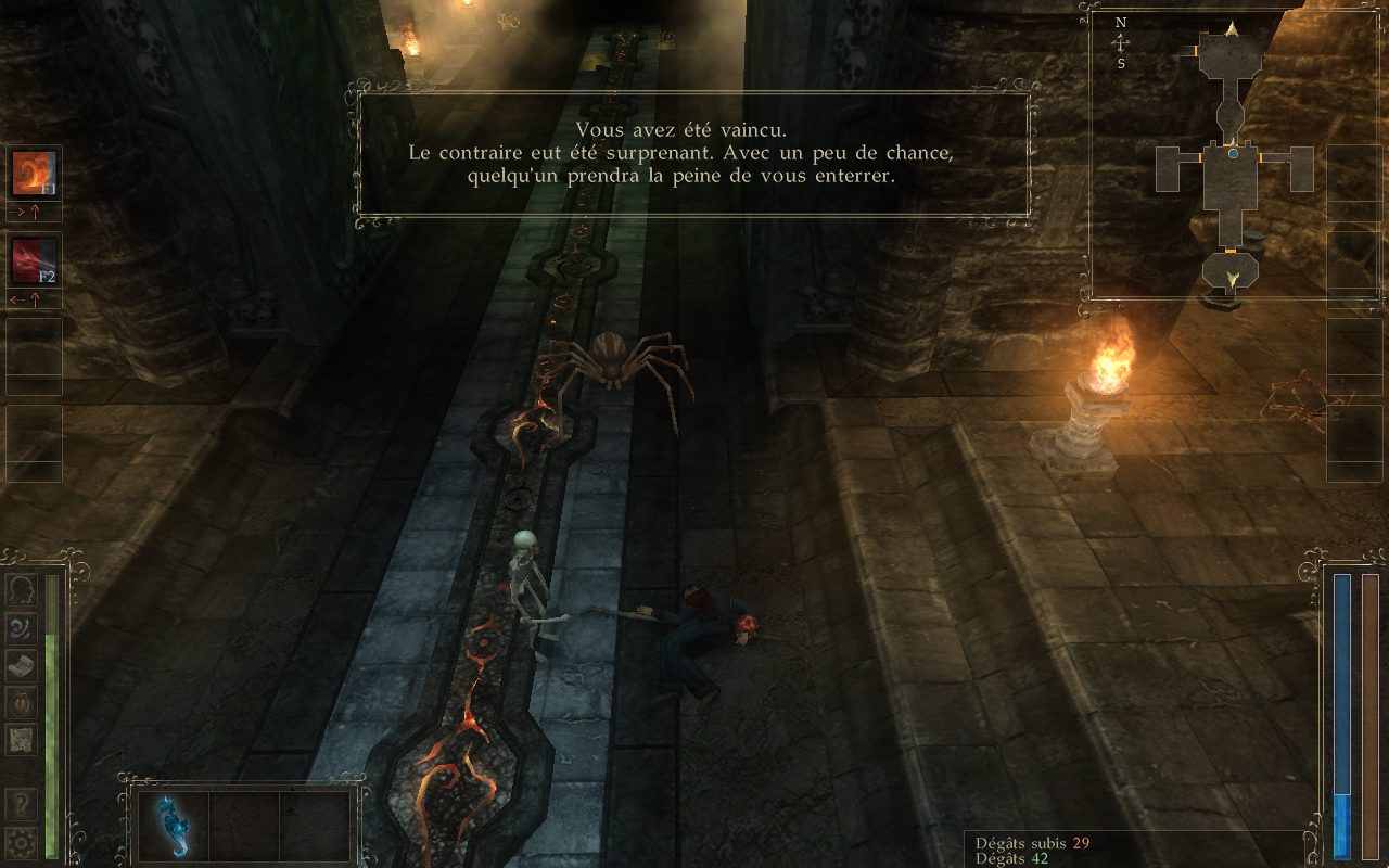 Avencast, le hack’n slash dynamique 41 AVENCAST GAME OVER 1 | RPG Jeuxvidéo