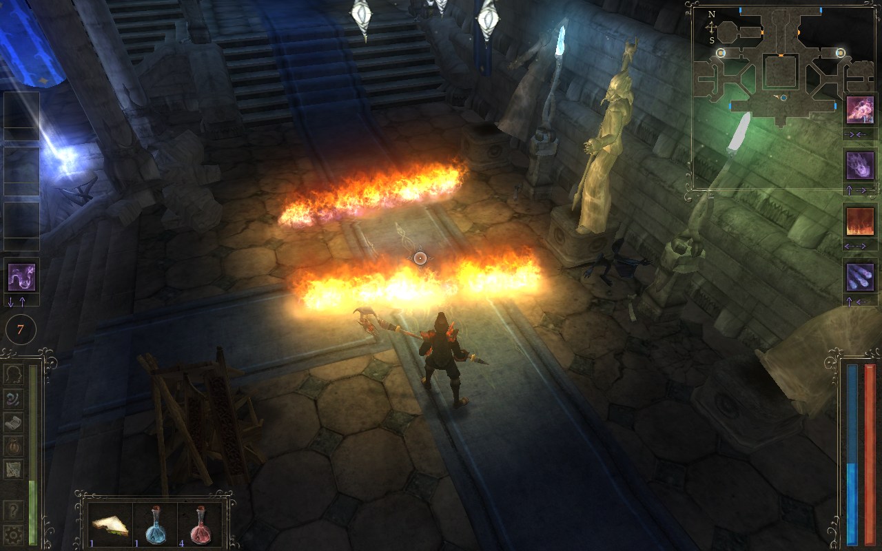 Avencast, le hack’n slash dynamique 20 AVENCAST MAGIE AME MURS FEU | RPG Jeuxvidéo