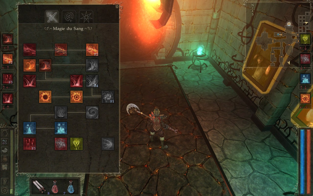 Avencast, le hack’n slash dynamique 15 AVENCAST MAGIE SANG COMPETENCES | RPG Jeuxvidéo