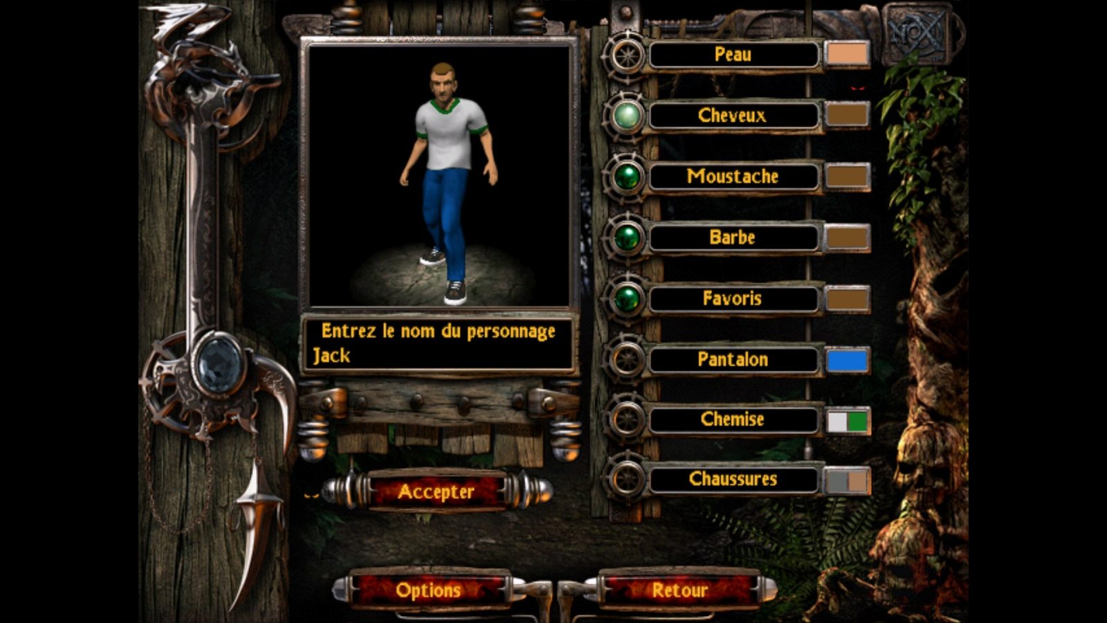 Nox, le hack and slash oublié 7 NOX CREATION AVATAR | RPG Jeuxvidéo