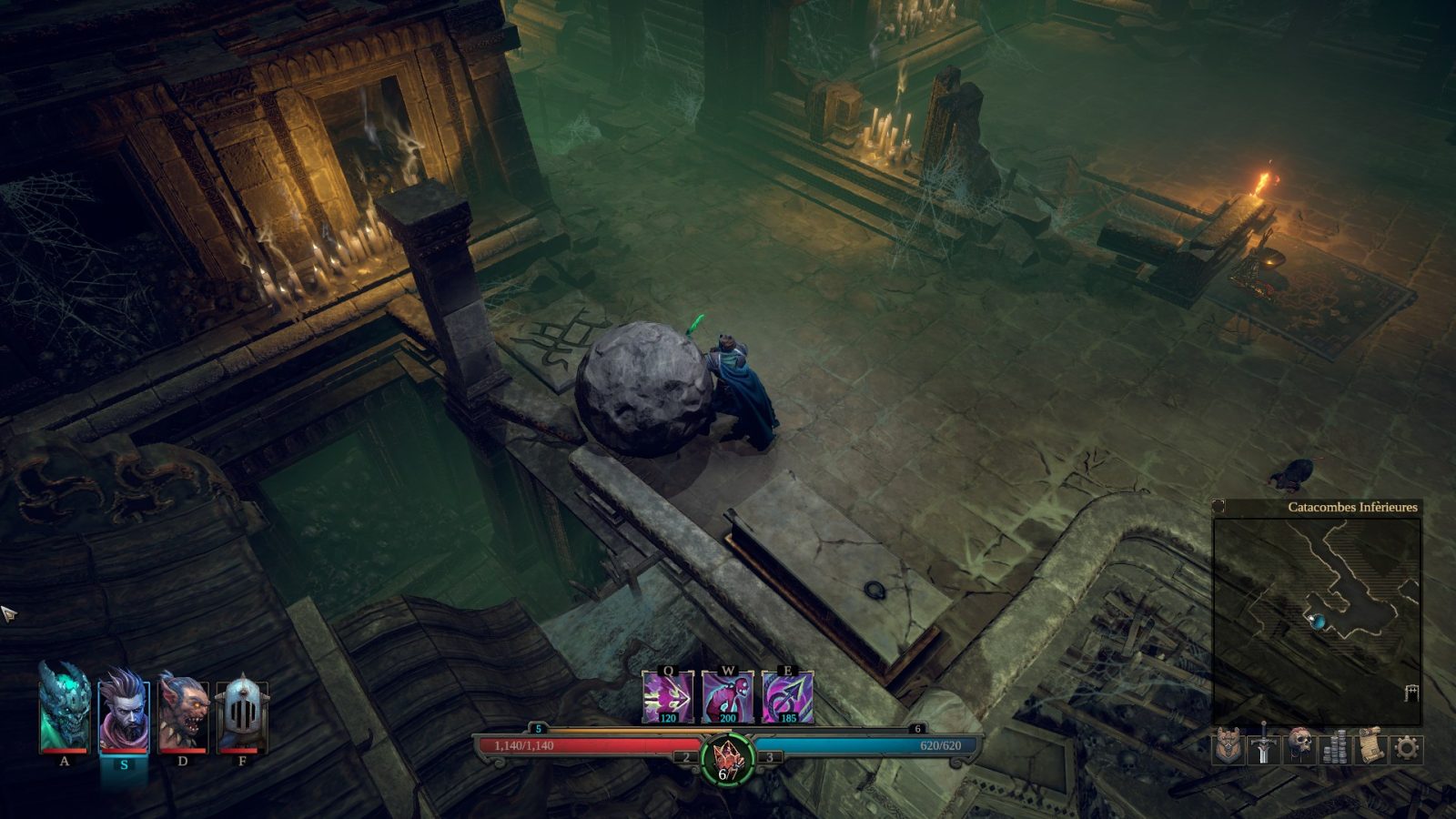 Les Royaumes Hérétiques 40 SHADOWS AWAKENING ENIGME ROCHER POUSSER | RPG Jeuxvidéo