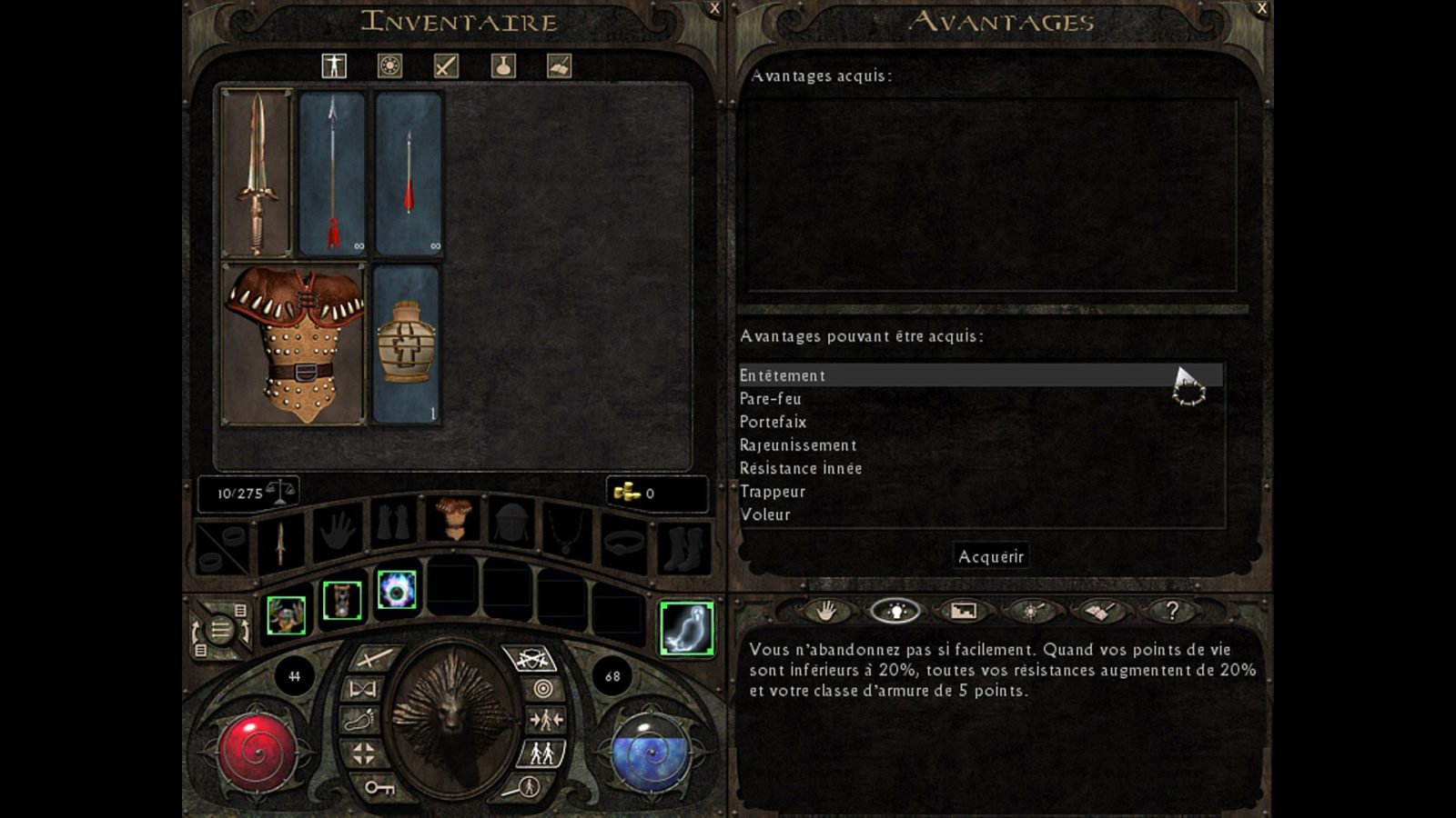 LIONHEART AVANTGES | RPG Jeuxvidéo