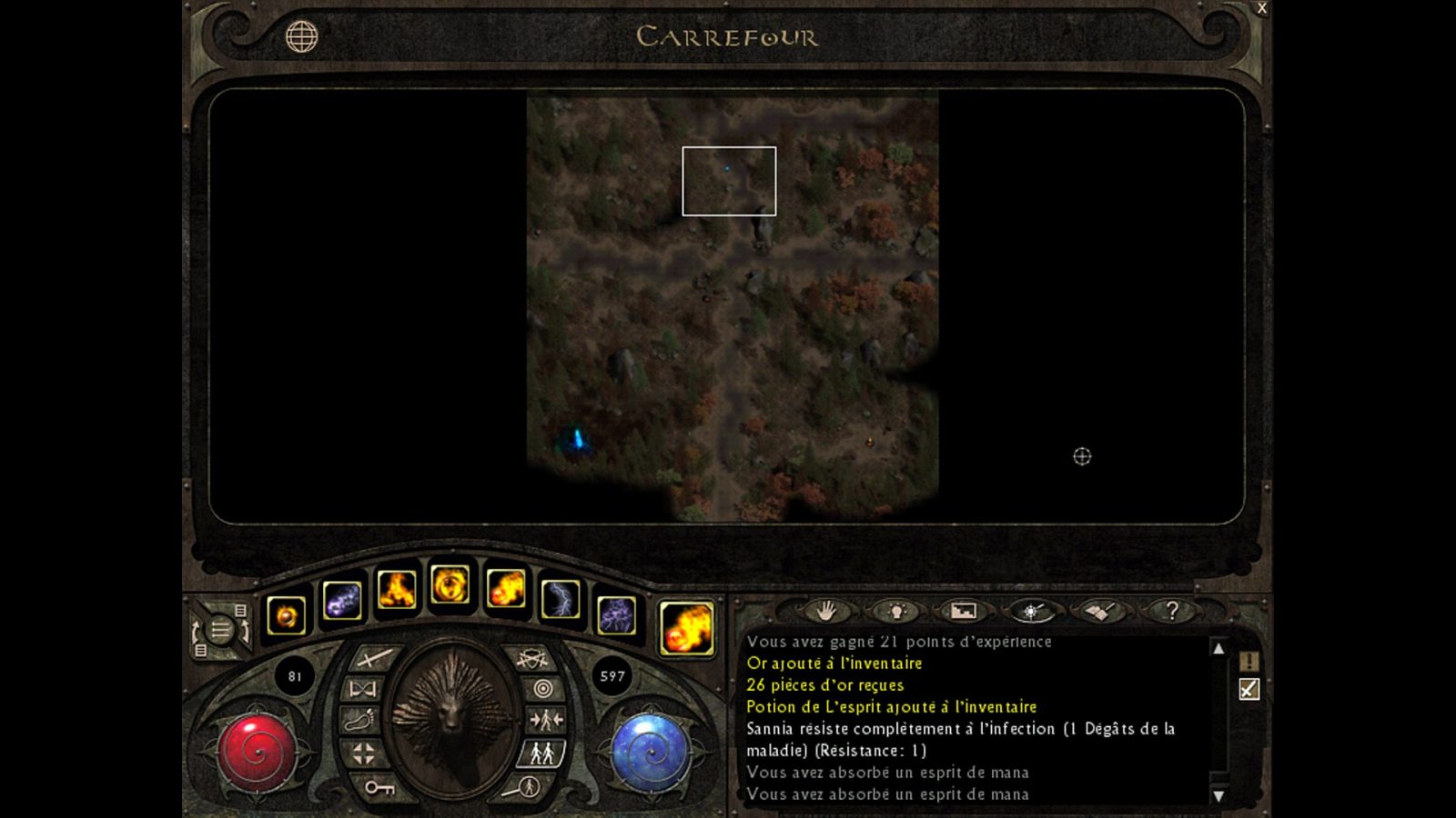 LIONHEART CARTE LOCALE | RPG Jeuxvidéo