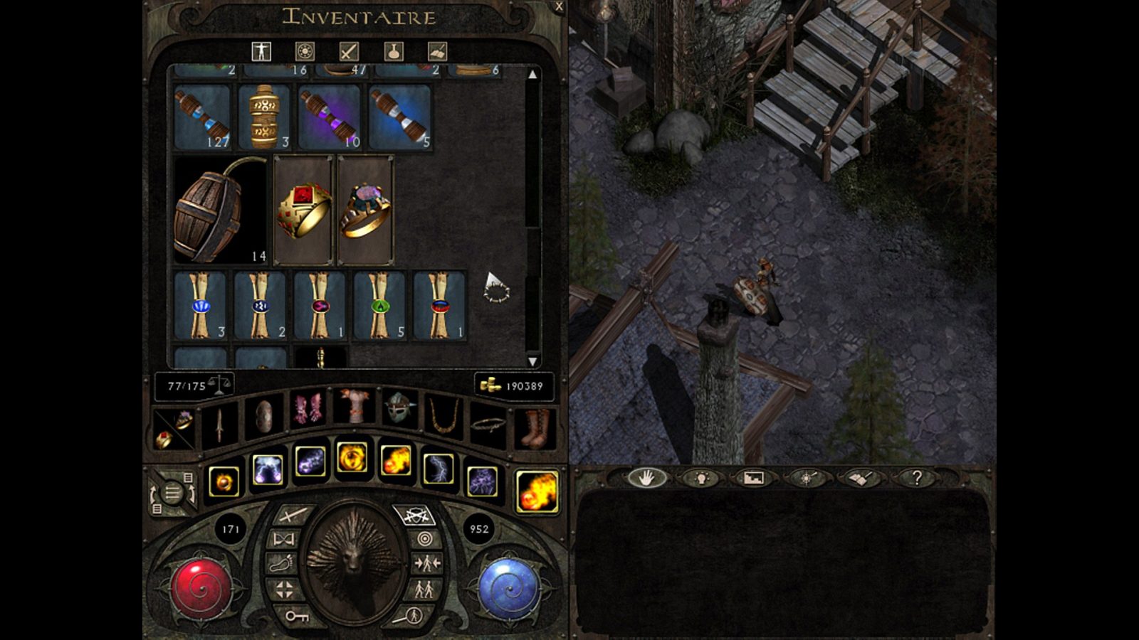 LIONHEART INVENTAIRE | RPG Jeuxvidéo