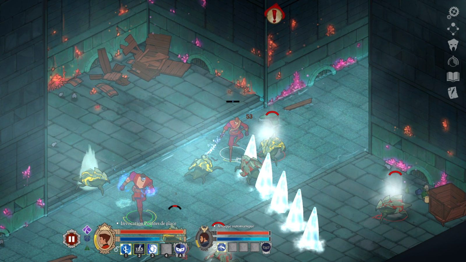 Masquerada - Songs and Shadows, un jeu narratif et tactique à découvrir 30 MASQUERADA MAGIE EAU | RPG Jeuxvidéo