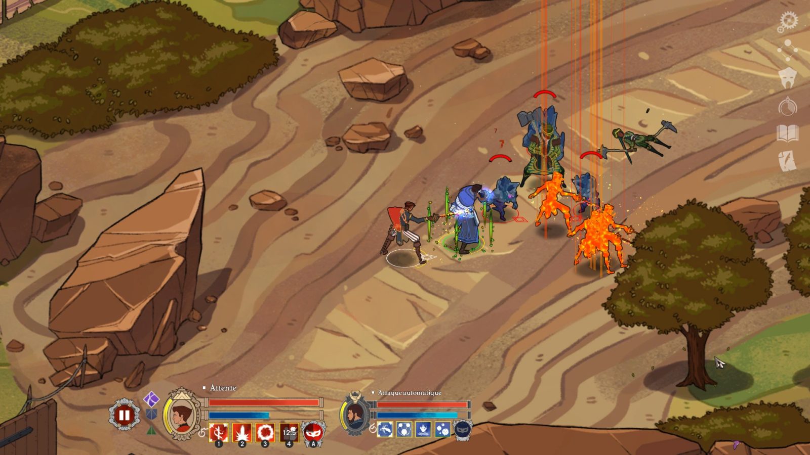 Masquerada - Songs and Shadows, un jeu narratif et tactique à découvrir 27 MASQUERADA MAGIE FEU | RPG Jeuxvidéo