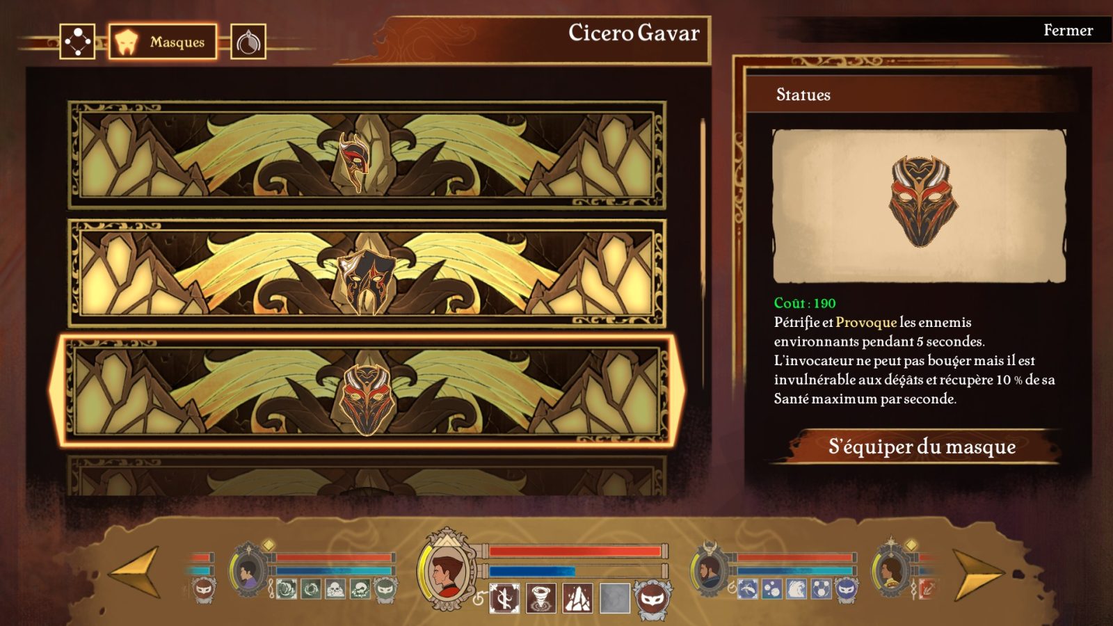 Masquerada - Songs and Shadows, un jeu narratif et tactique à découvrir 34 MASQUERADA MASQUES | RPG Jeuxvidéo