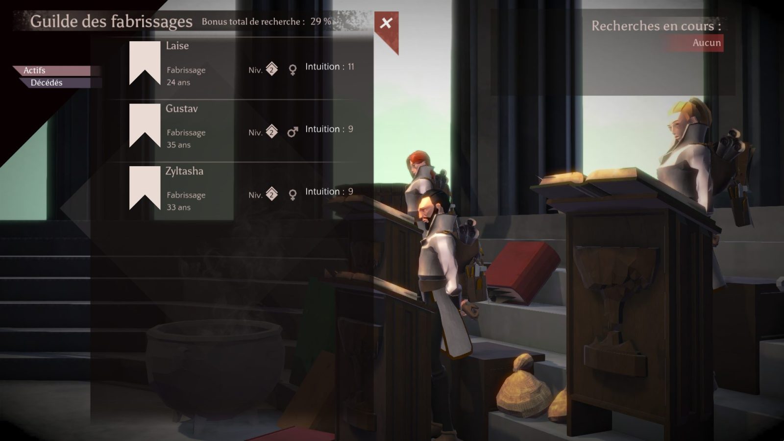 Massive Chalice, un X-COM à travers les générations 19 MASSIVE CHALICE GUILDE | RPG Jeuxvidéo