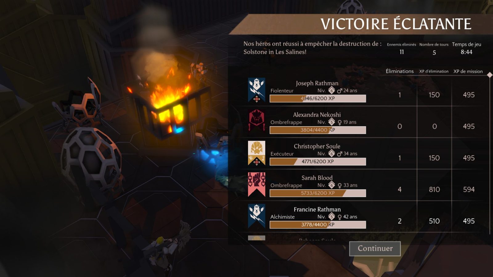 Massive Chalice, un X-COM à travers les générations 14 MASSIVE CHALICE VICTOIRE | RPG Jeuxvidéo