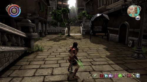 VENETICA GIF COMBAT RYTHME MAUVAIS | RPG Jeuxvidéo
