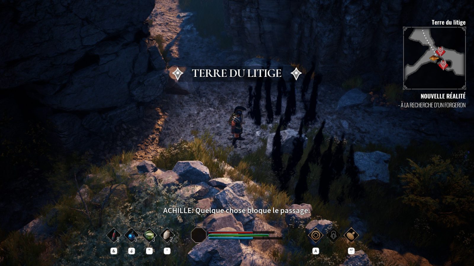Achilles : Legends Untold 23 Achilles Legends Untold Bloque | RPG Jeuxvidéo