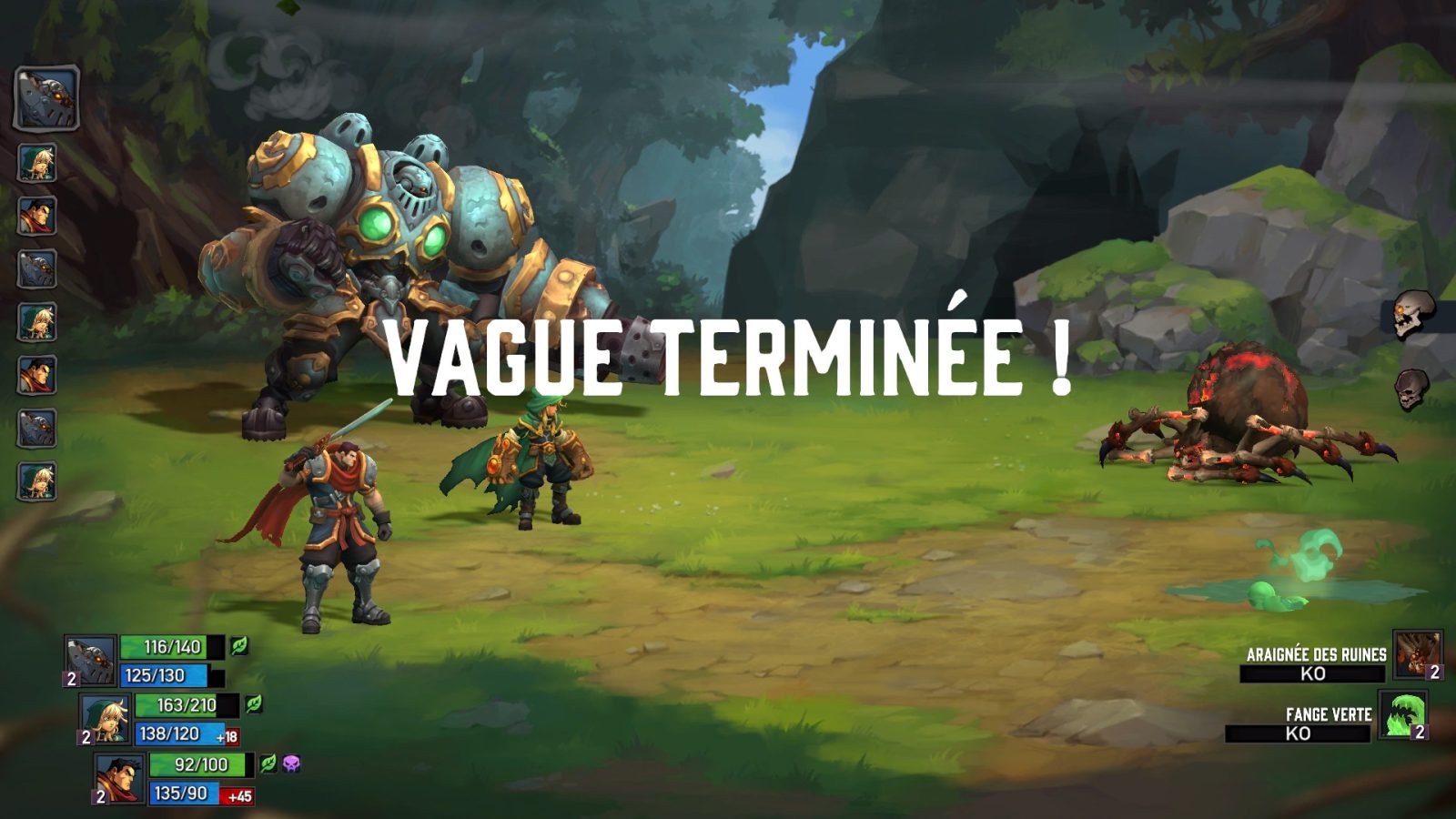 Battle Chasers : Nightwar, un RPG adapté d'une bande dessinée 22 BATTLE CHASERS NIGHTWAR AFFRONTMENT VAGUES | RPG Jeuxvidéo