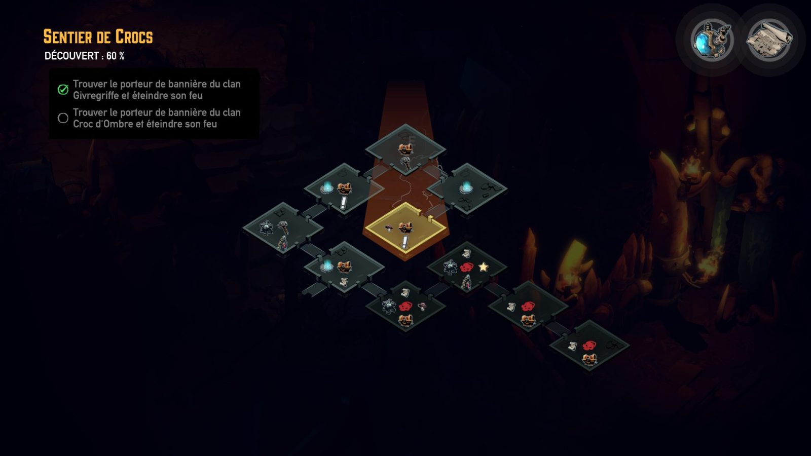 Battle Chasers : Nightwar, un RPG adapté d'une bande dessinée 20 BATTLE CHASERS NIGHTWAR CARTE DONJON | RPG Jeuxvidéo
