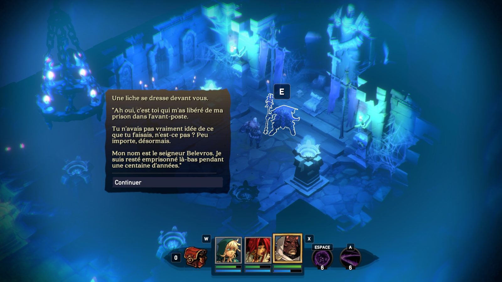 Battle Chasers : Nightwar, un RPG adapté d'une bande dessinée 28 BATTLE CHASERS NIGHTWAR DONJON QUETE SECONDAIRE | RPG Jeuxvidéo